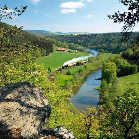 Apartmán Ok Ferien - Altes Bahnhaus Muldenhammer Exteriér fotografie